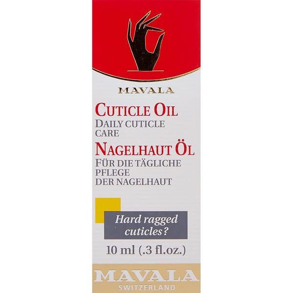 Mavala Cuticle Oil Nail Treatment with Sunflower, Almond and Olive Oils 10 ml