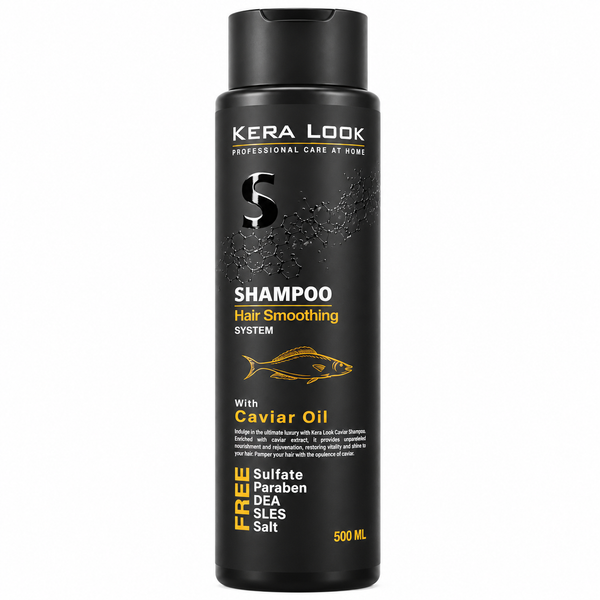 Kera Look Hair Smoothing Shampoo Sulfate-Free with Caviar Oil 500 ml