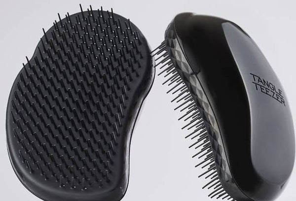 Tangle Teezer Original Detangling Hairbrush Two-Tiered Teeth Panther Black 1 Pc