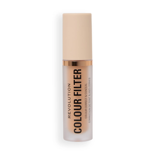 Revolution Colour Filter Correcting Concealer Peach Lightweight High Coverage