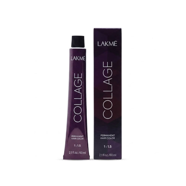 Lakme Collage Hair Dye 44/00 Medium Dark Brown Gray Coverage