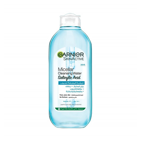 Garnier SkinActive Micellar Cleansing Water Salicylic Acid Fragrance-Free 400ml