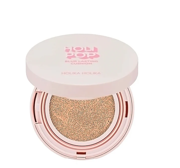 Holika Holika Holi Pop Blur Lasting Cushion Semi-Matte SPF50+ PA+++ Sand Blur 03, 13ml