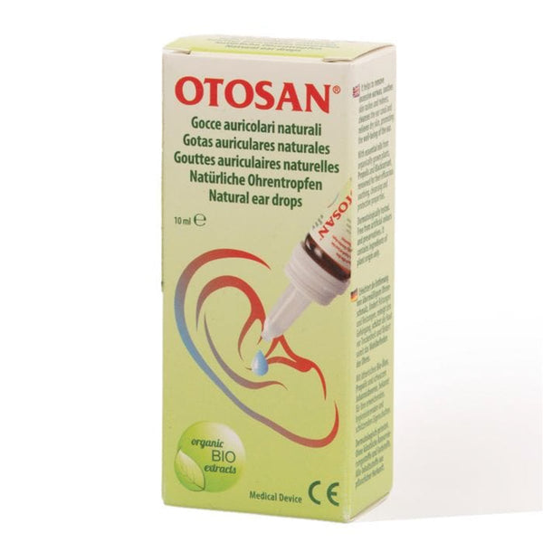 Otosan Ear Drops Natural Earwax Care with Organic Oils and Blackcurrant 10 ml