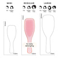 Tangle Teezer The Large Wet Detangler Naturally Curly Hairbrush Mango Pink 1 Pc