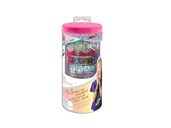 Tasia My Magic Styling Straps with Alphabet and Electroplating Charms