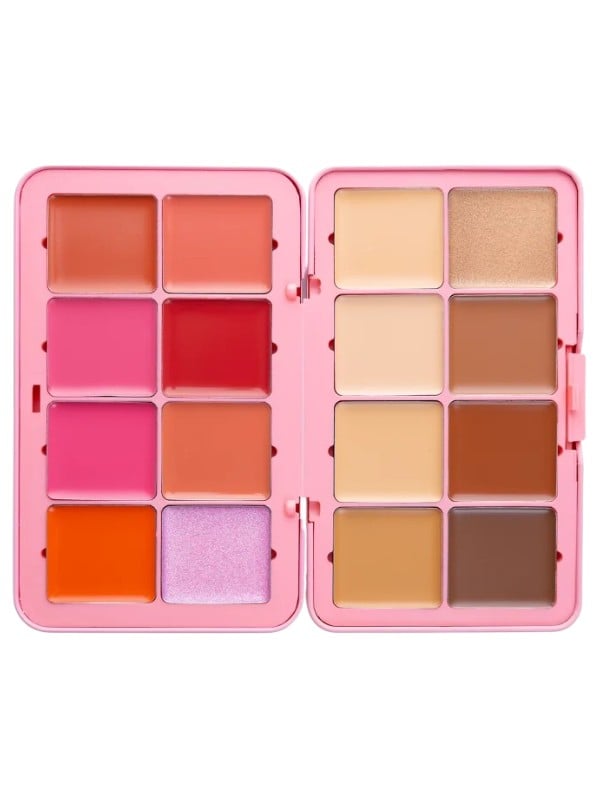 Christine Contour & Cream Blush Palette Cream Formula Natural Finish 41.6 g