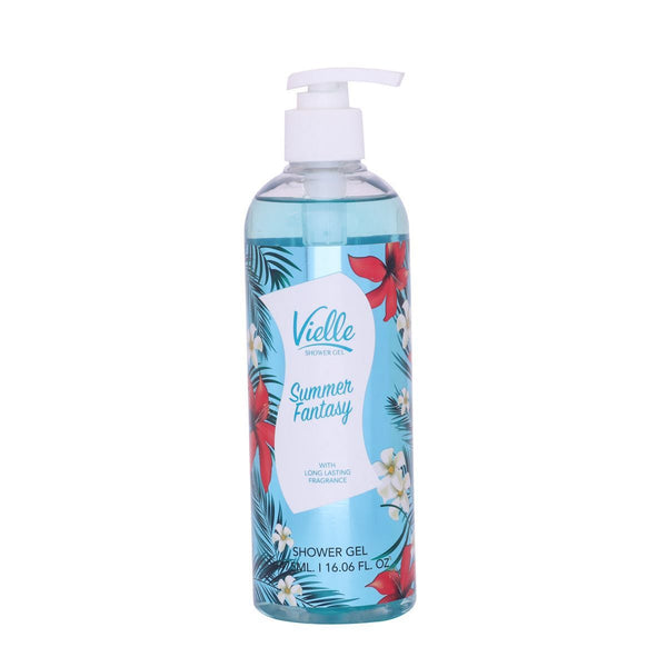 Vielle Summer Fantasy Shower Gel Hydrating Glycerin Summer Fragrance 475 ml