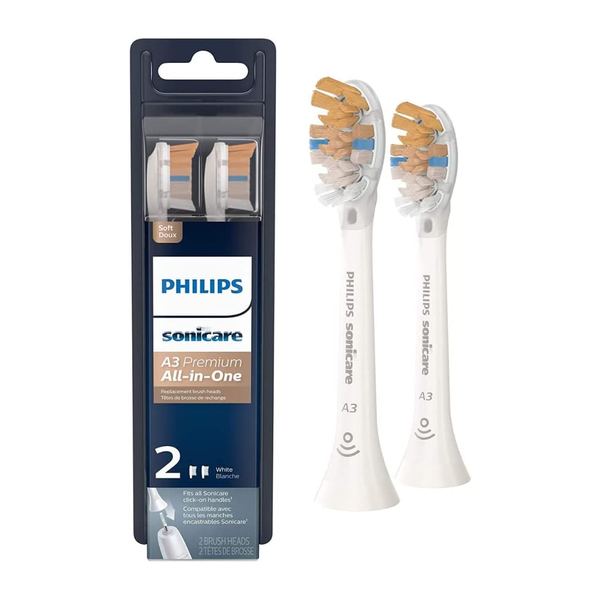 Philips Sonicare A3 Premium All-in-One Brush Head Soft White Standard