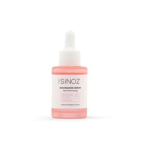 Sinoz Niacinamide Pore Minimizing Serum with Zinc and Lactic Acid