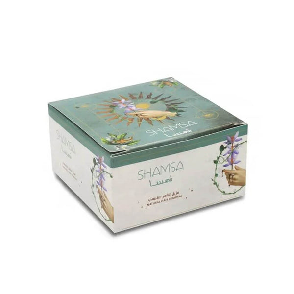Shamsa Natural Hair Removal Halawa Sugar Wax with Lemon, 500 g
