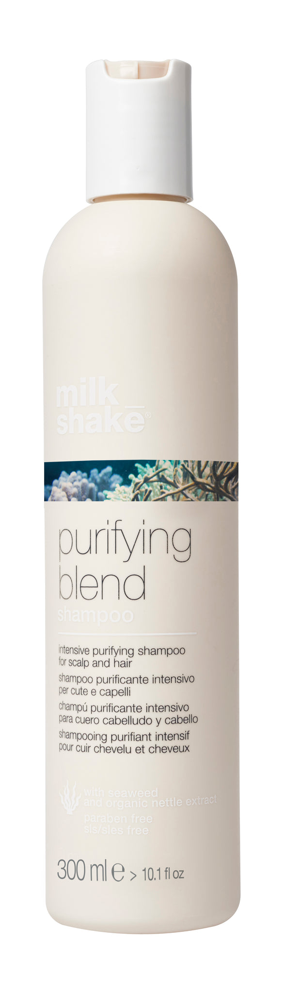 Milk Shake Purifying Blend Shampoo Deep-Cleansing Formula For Scalp and Hair 300ml
