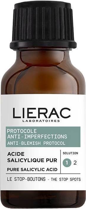 Lierac The Stop Spots Blemish Treatment Bi-Phase Salicylic Acid 15 ml