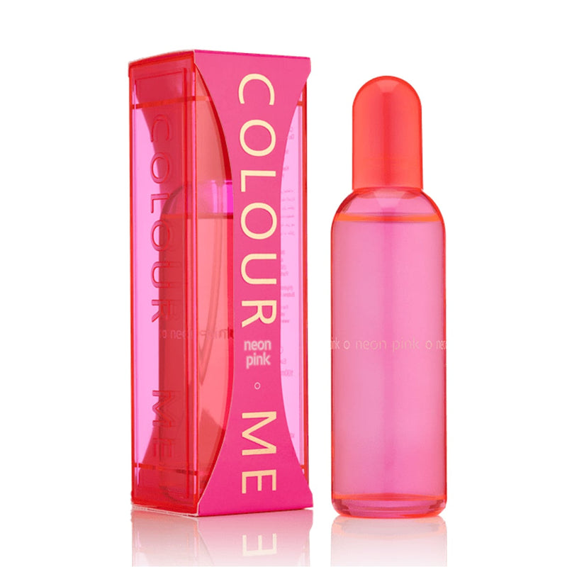COLOUR ME Femme Neon Pink Eau de Parfum for Women, Floral Fruity Scent, 100 ml