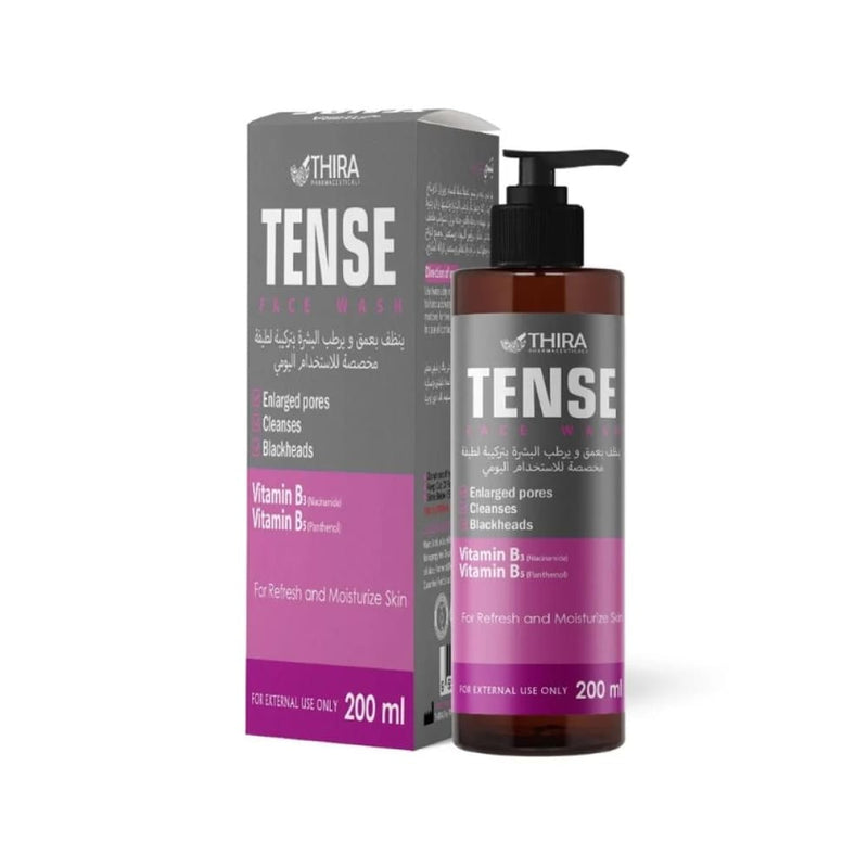 Thira Tense Facial Wash with Vitamin B5 and B3, 200ml