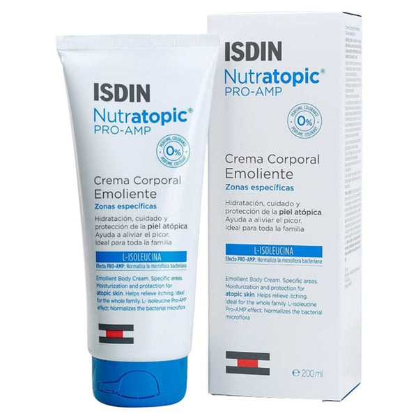 Isdin Nutratopic Pro-Amp Emollient Cream for Dry Skin 200ml