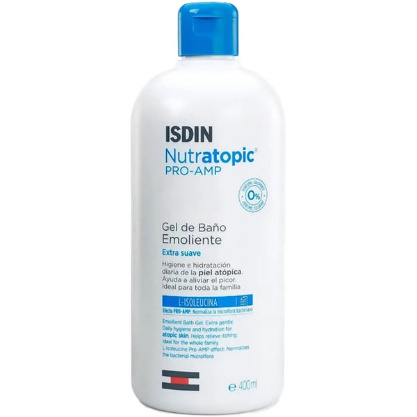 Isdin Nutratopic Pro-Amp Bath Gel Hydrating Formula