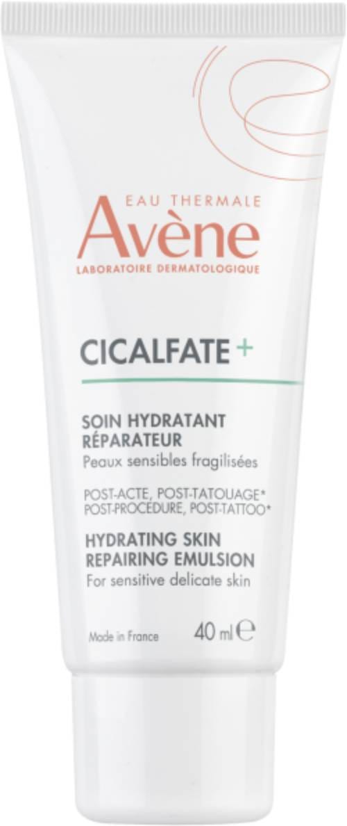 Avene Cicalfate Post-Act Care Soothing Skin Care Hyaluronic Acid Niacinamide 40ml