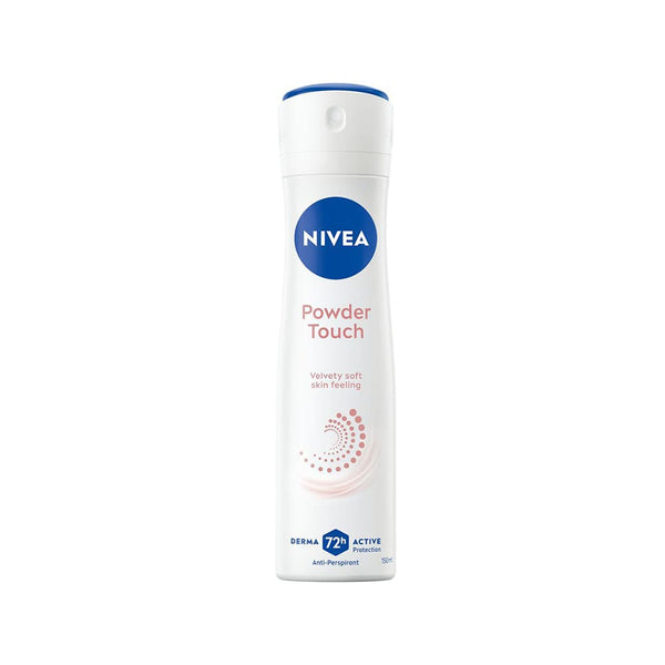 NIVEA Powder Touch Deodorant Spray for Women, Powder Effect, 48-Hour Protection, 150 ml