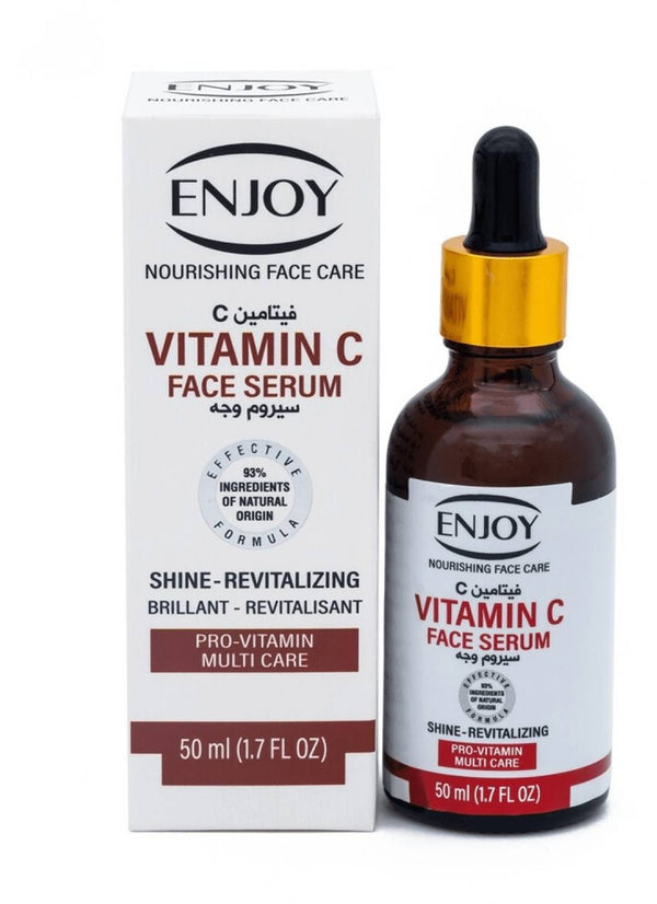 Enjoy Vitamin C Face Serum Lightweight Liquid with Niacinamide 50 ml
