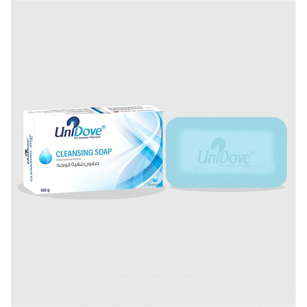 Unidove Cleansing Soap Bar Glycerin-Enriched Face & Body 100 g