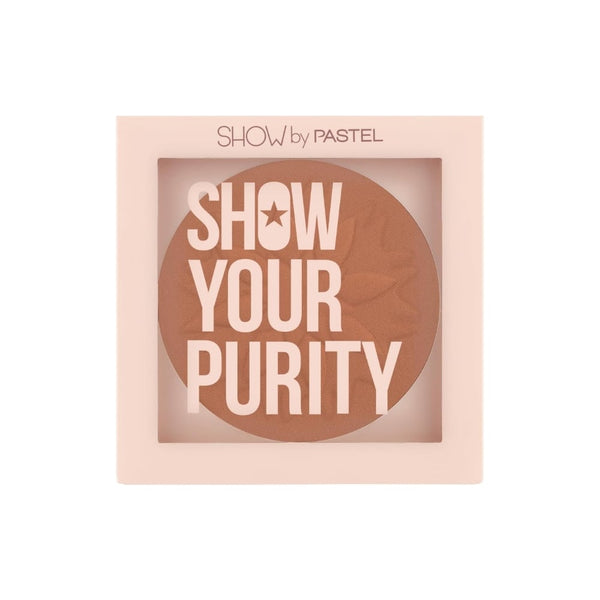 Show By Pastel Show Your Purity Pressed Powder Natural Finish 104 Warm Tan