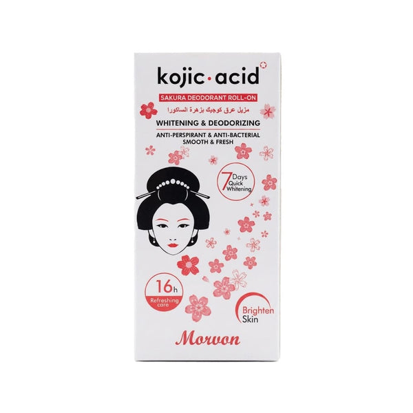 Kojic.Acid Sakura Flower Deodorant with Sakura Extract, Quick-Drying Underarm Care