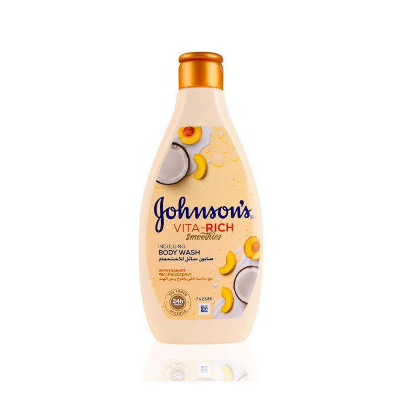 Johnson's Vita Rich Body Wash Coconut, Peach & Yogurt Extracts 400 ml