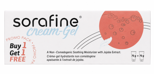 Sorafine Cream-Gel Soothing Moisturizer with Jojoba Extract