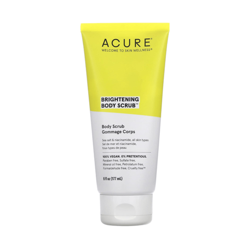 Acure Brightening Body Scrub Sea Salt and Niacinamide 177 ml