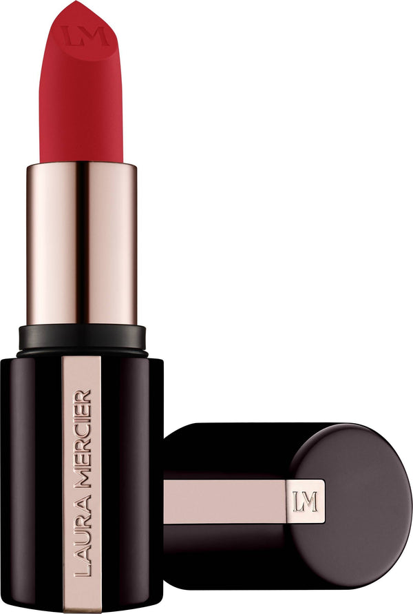 Laura Mercier Caviar Smoothing Matte Lipstick Cream Matte Intense Red 0.13 oz