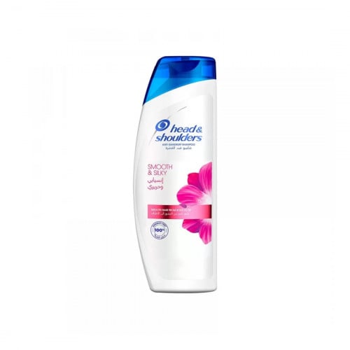 Head & Shoulders Smooth & Silky 2-in-1 Shampoo and Conditioner, Frizz Control, 190 ml