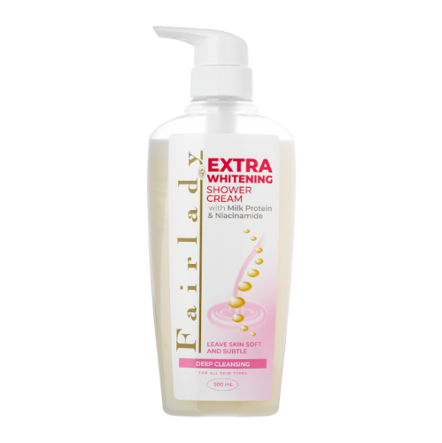 Fair Lady Extra Shower Cream with Milk Protein and Niacinamide 500 ml