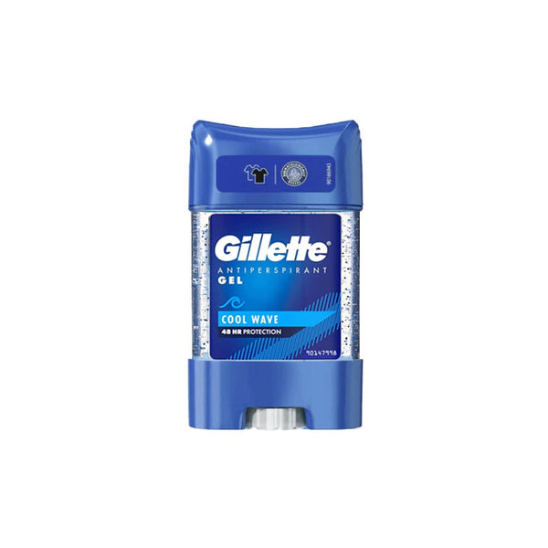 Gillette Cool Wave Deodorant Gel Stick, 48-Hour Freshness, 70 ml