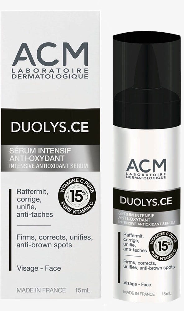 ACM Duolys CE Serum Liquid Serum with 15% Pure Vitamin C and Vitamin E, 15 ml