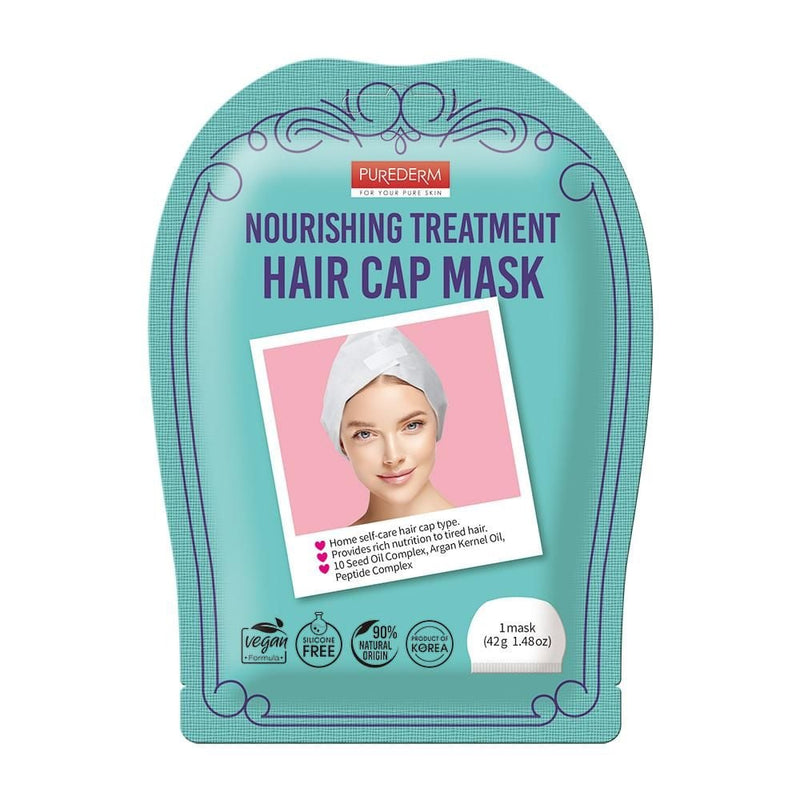 PUREDERM Nourishing Treatment Hair Cap Mask for Hair Conditioning