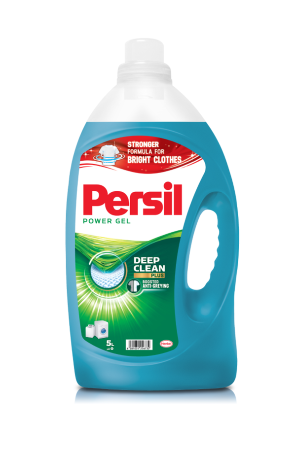 Persil Power LF Gel Liquid Laundry Detergent, Deep Clean Technology, 5 L