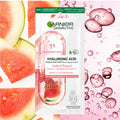 Garnier Hyaluronic Acid Facial Tissue Mask Watermelon 15 g