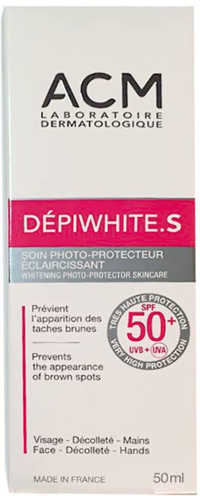 ACM Depiwhite S Face Cream SPF 50+ Broad-Spectrum UVA/UVB Protection 50ml