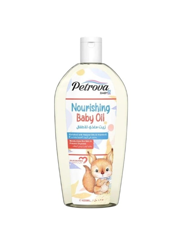 Petrova Nourishing Baby Oil Moisturizing Natural Oils 425 ml