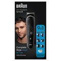 Braun MGK5420 Series 5 9-in-1 Beard and Body Groomer Set, AutoSensing, Waterproof, 0.5-21 mm