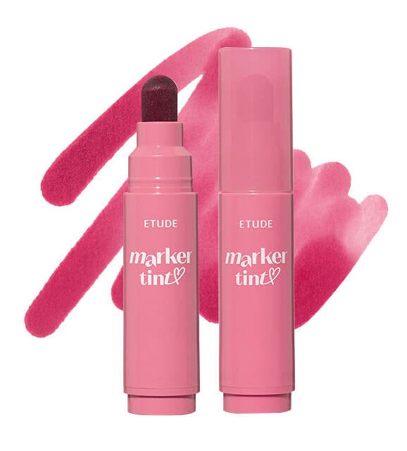 Etude House Dear Darling Marker Tint Liquid Lip Tint Vivid Color #2, 3.5g