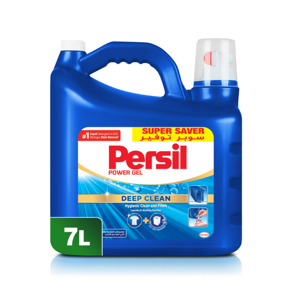 Persil Power Gel Liquid Laundry Detergent Top Load Deep Clean 7 L