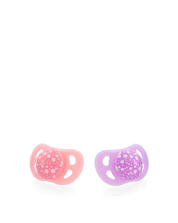 Twistshake Silicone Orthodontic Pacifier, Pastel Pink and Purple