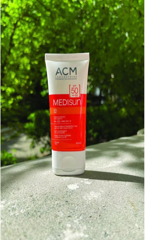 ACM Medisun Gel Sunscreen SPF 50+ Lightweight Water-Resistant Face and Body Formula 40ml