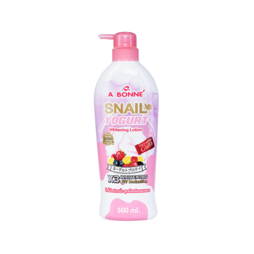 A Bonne Snail Yogurt Body Lotion Brightening Glutathione UV Protection 500ml