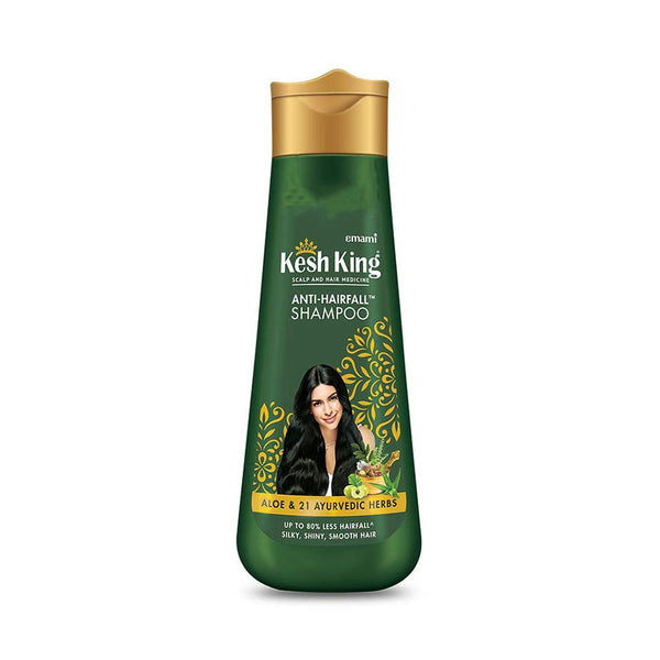 Emami Kesh King Anti Hair Loss Shampoo with Aloe Vera and 21 Herbs, 200 ml