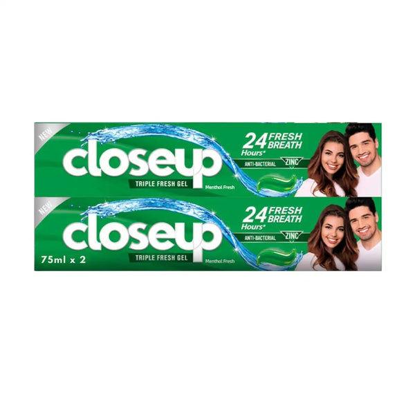 Closeup Triple Fresh Toothpaste Menthol Fresh