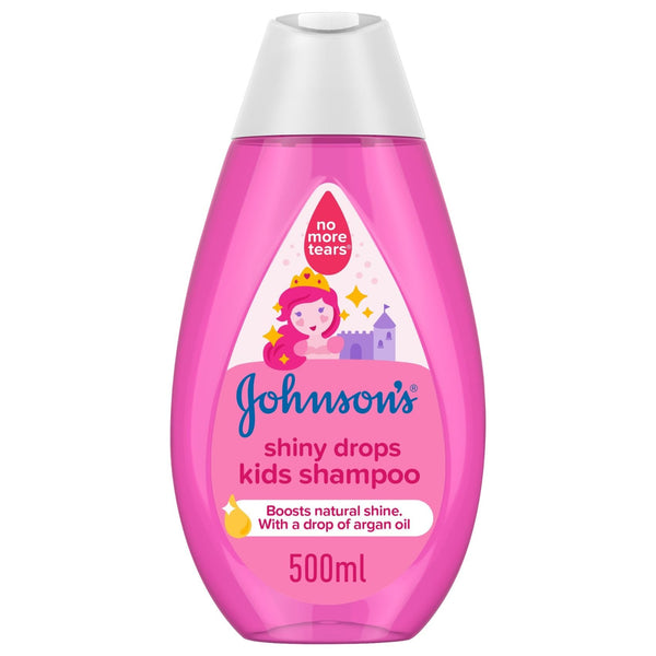 Johnson's Shiny Drops Kids Shampoo with Argan Oil