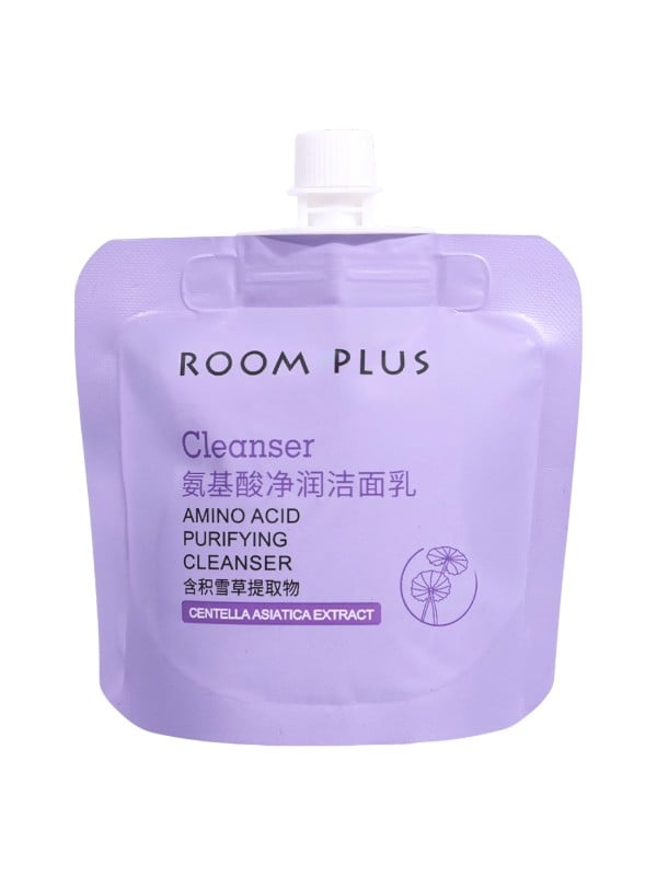 Room Plus Amino Acid & Centella Facial Cleanser, Gentle Moisture-Balancing Formula, 30g